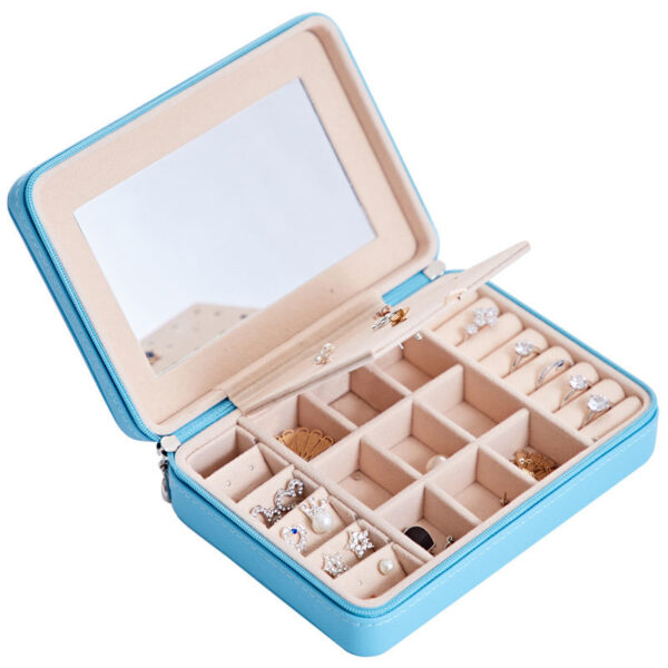 Multifunctional Jewelry Storage Box For Earrings, Earrings, Rings - Image 4