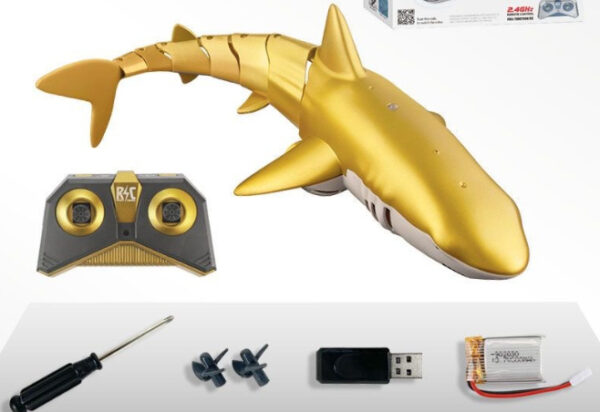 Remote Control Shark 2.4G Remote Control Fish Children's Toys Summer Water Toys - Image 10