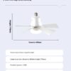Fan Bulb Integrated Home Dormitory - Image 8